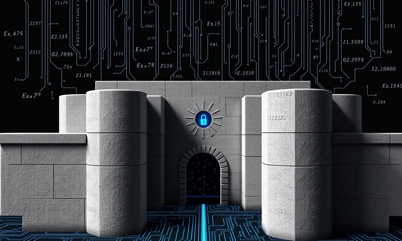 Digital fortress protecting financial data